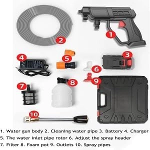 Portable Cordless Pressure Washer