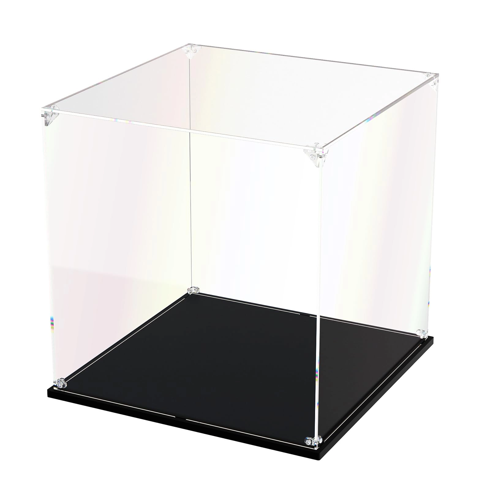 dofopo Acrylic Display Case - 35 x 35 x 35 cm