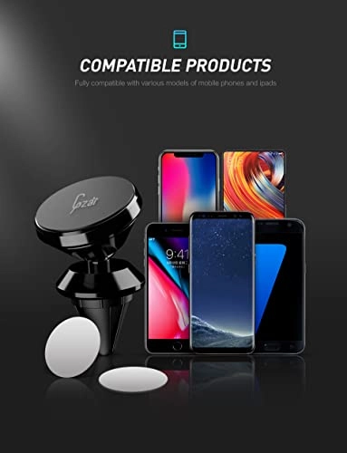 Magnetic Car Phone Holder Air Vent Mobile Mount