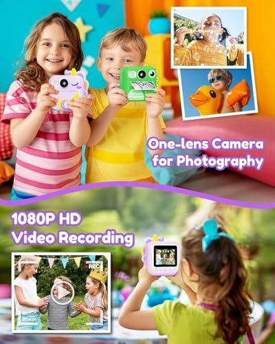 CP02 - Kids Instant Camera Purple