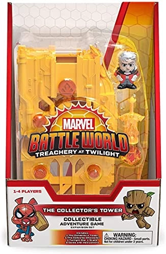 Marvel Battleworld: Series 2 Treachery at Twilight The Collector’s Tower Collectable Adventure Game - Includes Exclusive Character The Collector