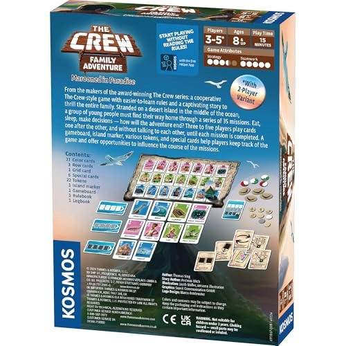 The Crew: Family Adventure - Marooned in Paradise - Cooperative Card Game