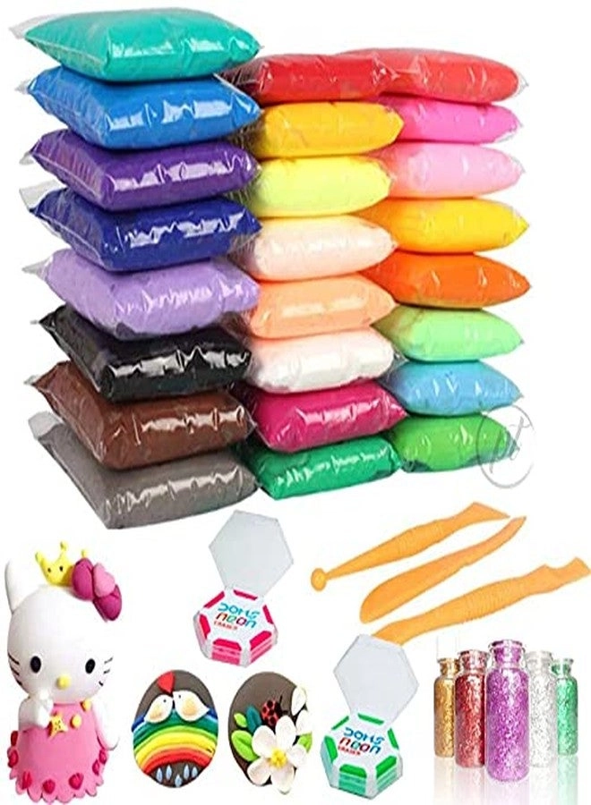 Promote Trader Clay - Art Air Dry with Tools 12pcs.