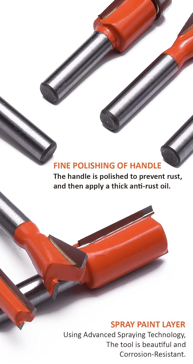 Carbide Router Bits Set - 12Pcs