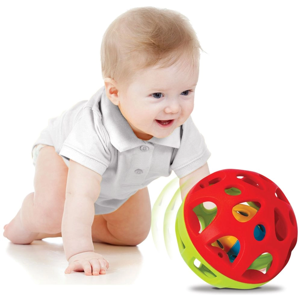 Caesar The Lion Soft Rattle Ball - Suitable for 3 months & above