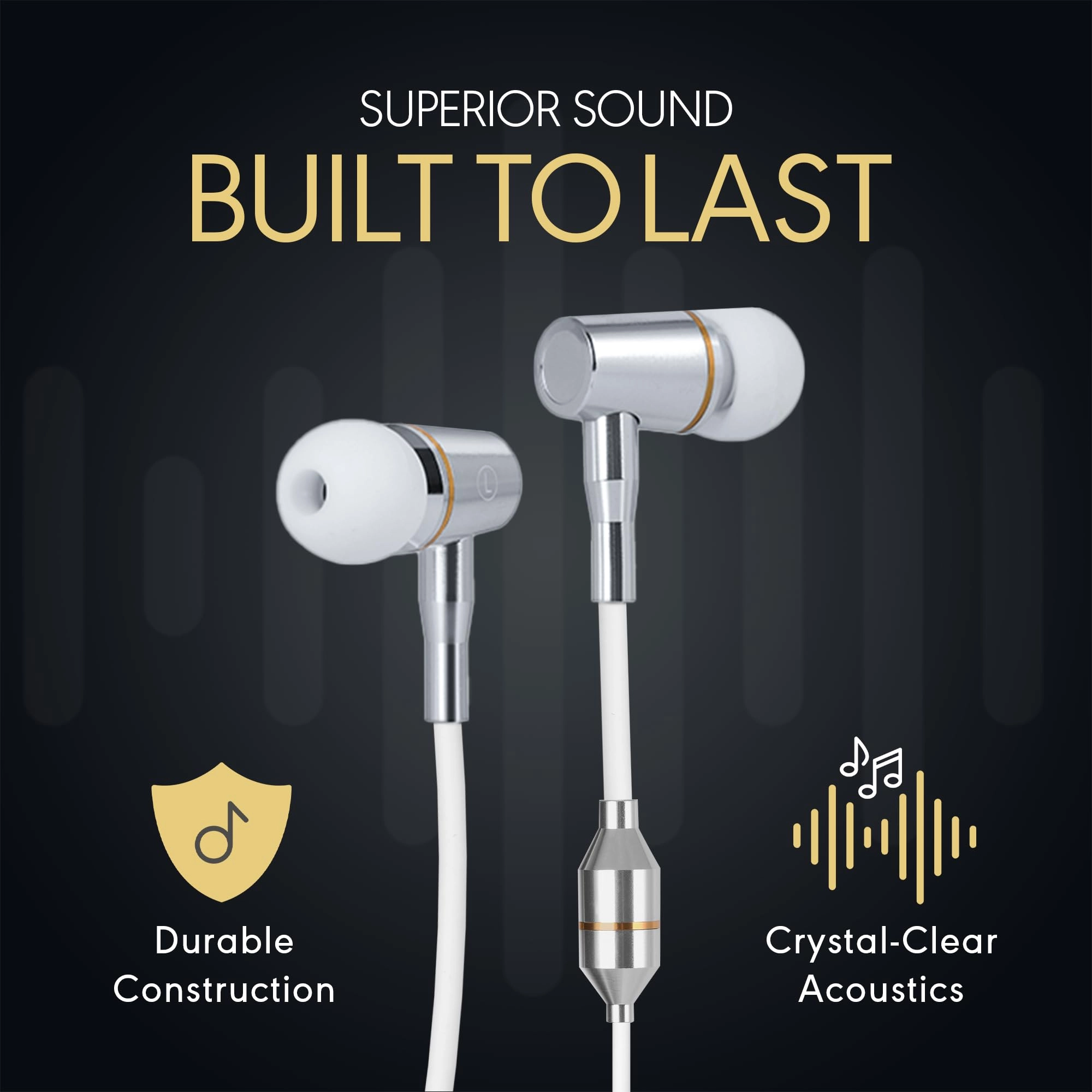 Air Tube Headphones Wired Headphone