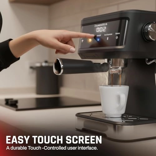 Brewcraft Pro - 20 Bar Smart Touch Milk Frother