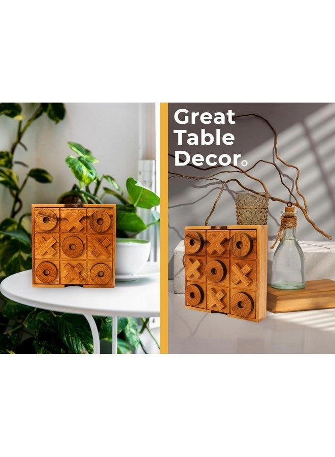 Tic Tac Toe - Wooden Board Game