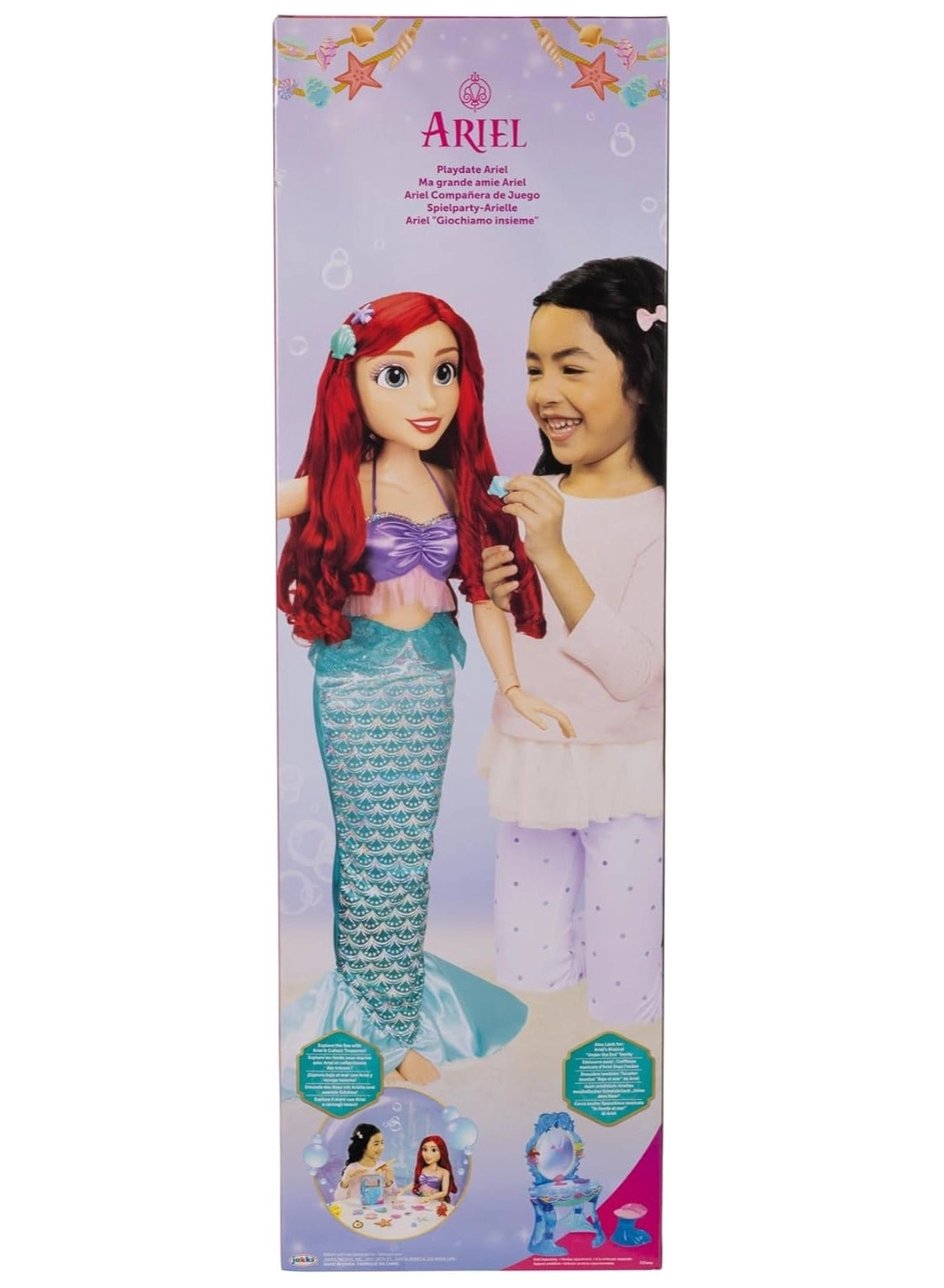 Ariel Doll - 32-Inches Plastic Ages 3+