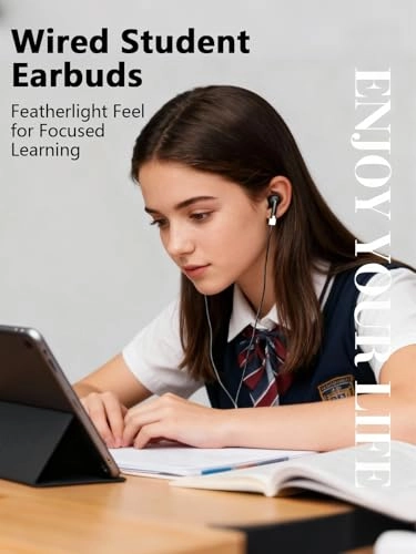 100 Pcs Bulk Earbuds Wired Earbud