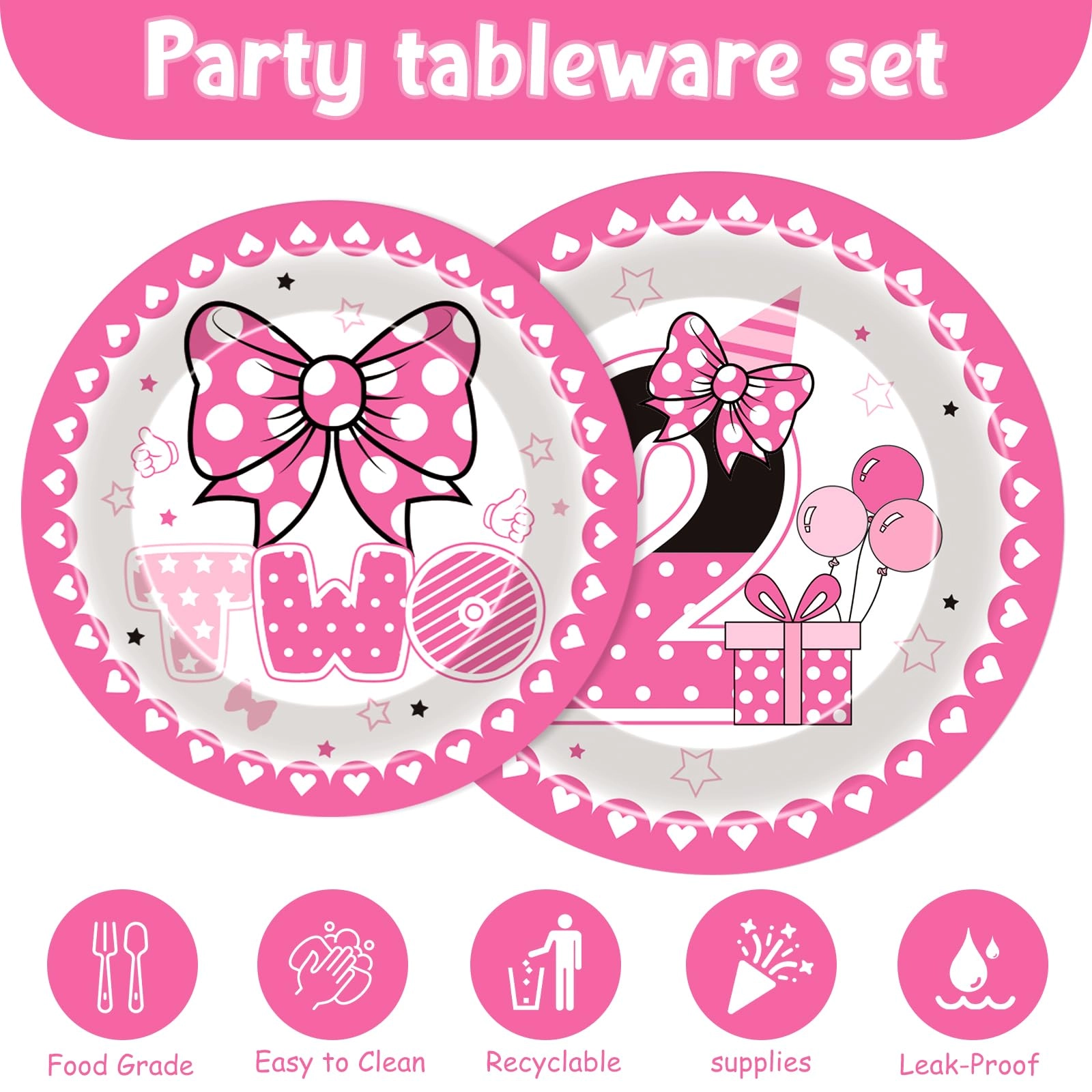 Oh Twodles Party Decorations - 96 Count Birthday