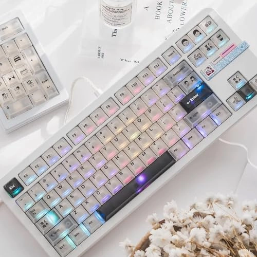 Transparent Keycaps - Keyboard Keycaps