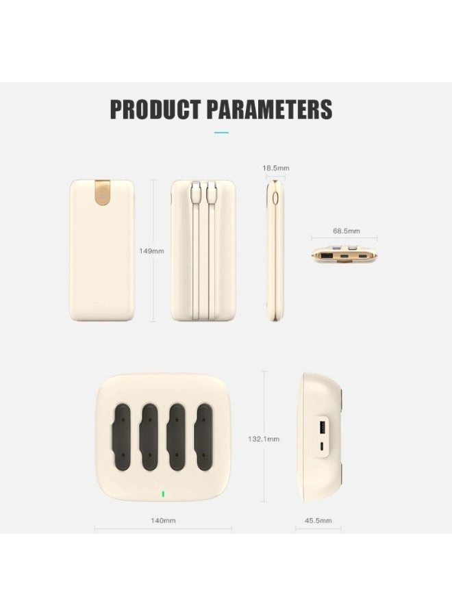 Multiple Power Bank Docking Station - 10000mAh x4 22.5W