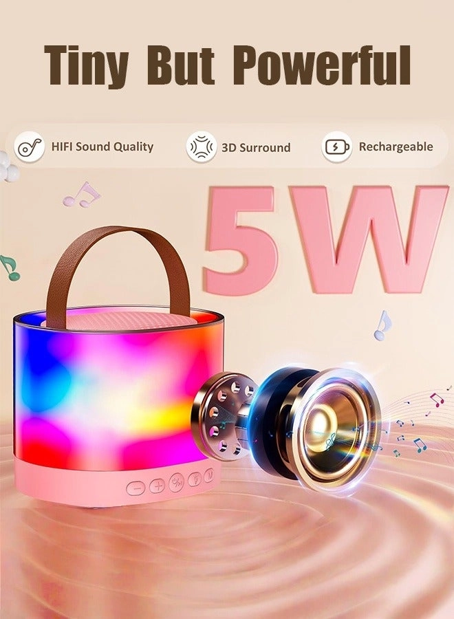 Mini Karaoke Machine - 2 Microphones