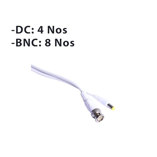 4 Channel Turbo HD DVR + 2 MP Outdoor Dual Light Camera + 2 MP Indoor Dual Light Camera + 1 TB HDD + CCTV Cable + 4 Channel Power Supply + BNC/DC Connectors + HDMI Cable