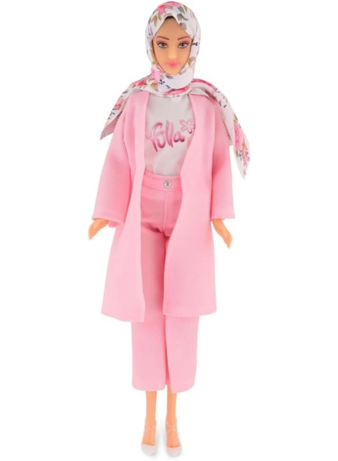 Collection Doll - Girl Pink Trendy Outfit Ages 3+