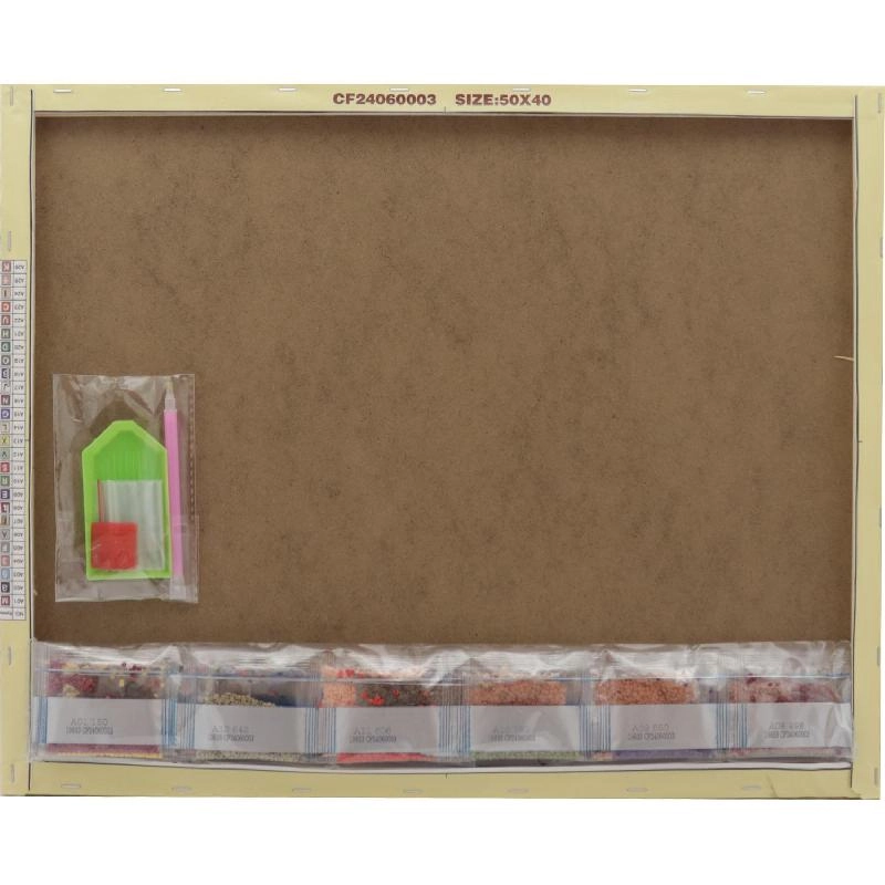 Diamond Painting Kit - Flower 24 Packs