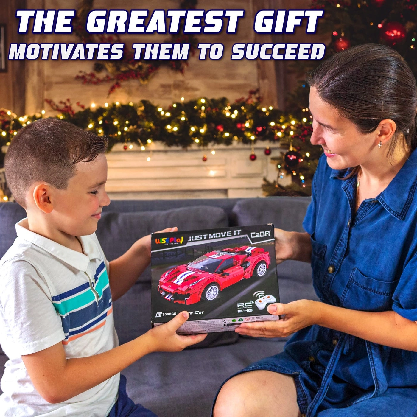 RC Car Building Kit - 306 pcs