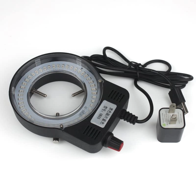 Ring Light Iluminator - Blue LED Adjustable