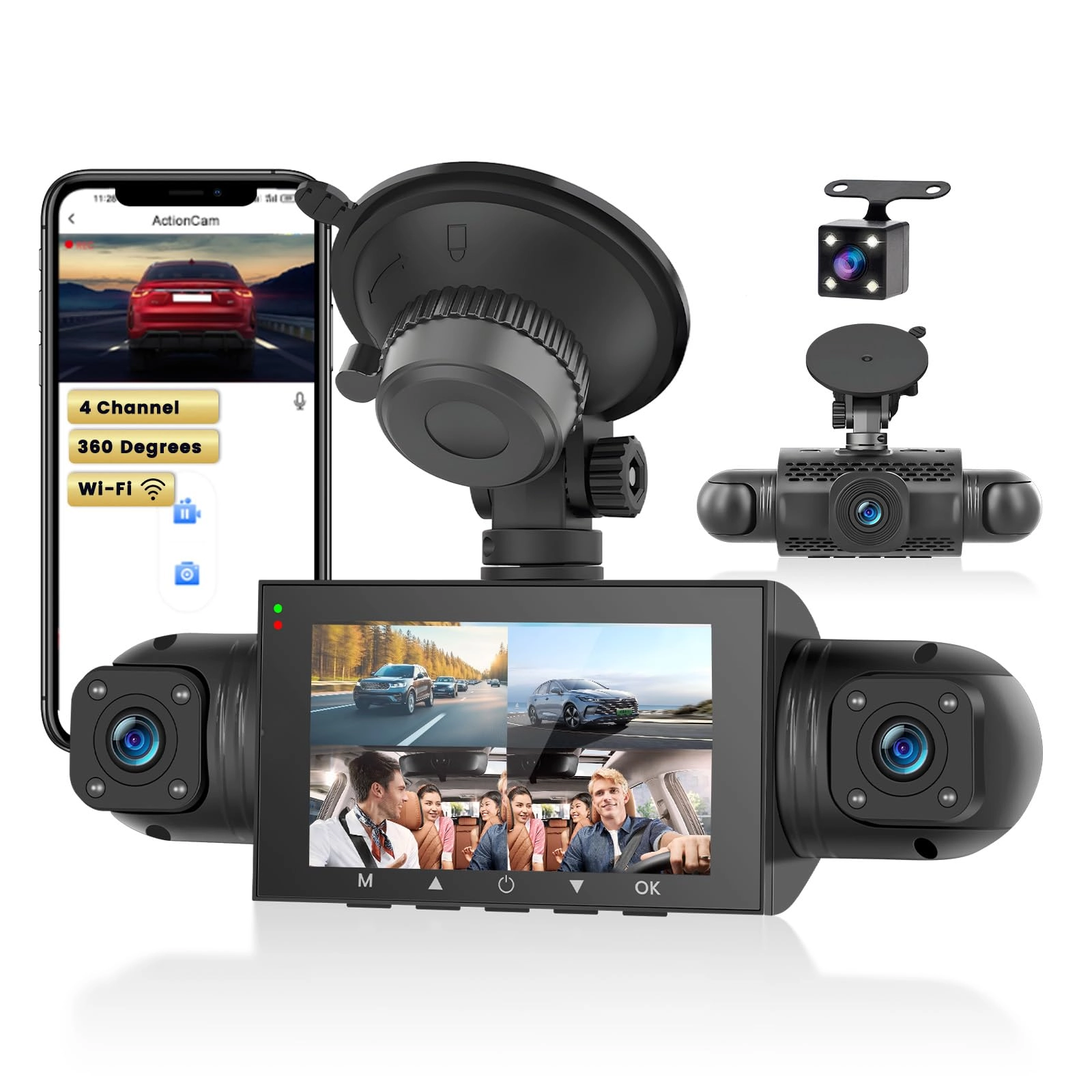 Inefala L5957-EU60 - 1080P+3*480P 30FPS