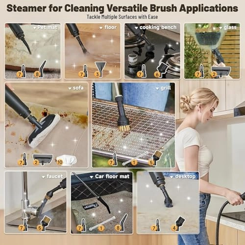 Steam Cleaner - 3BAR 1600ml