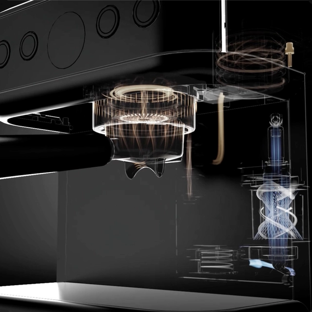 PID temperature control and pre-infusion