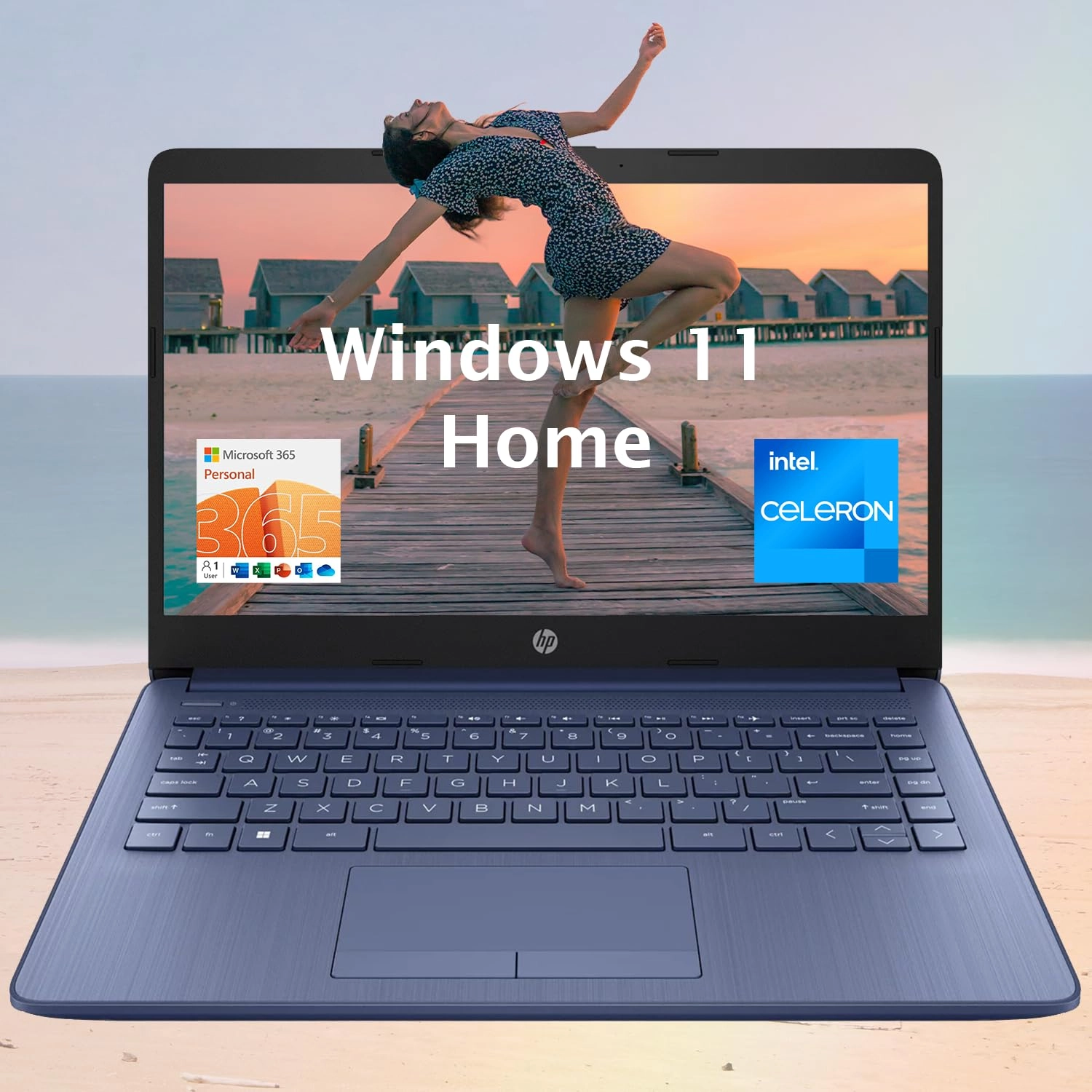 Newest 14 Inch Laptop - 14'' Celeron N4120 16GB DDR4 320GB (64GB eMMC+256GB Card)