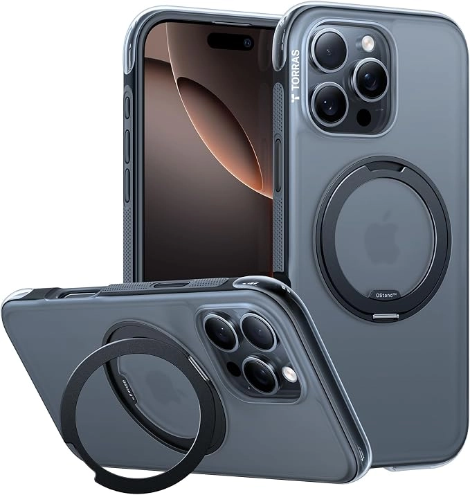 Torras Ostand R Air Case with MagSafe for iPhone 16 Pro Max