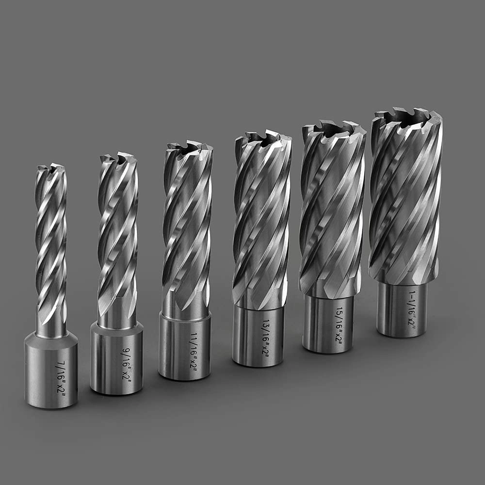 Annular Cutters - HSS 6pcs 3/4 Inch