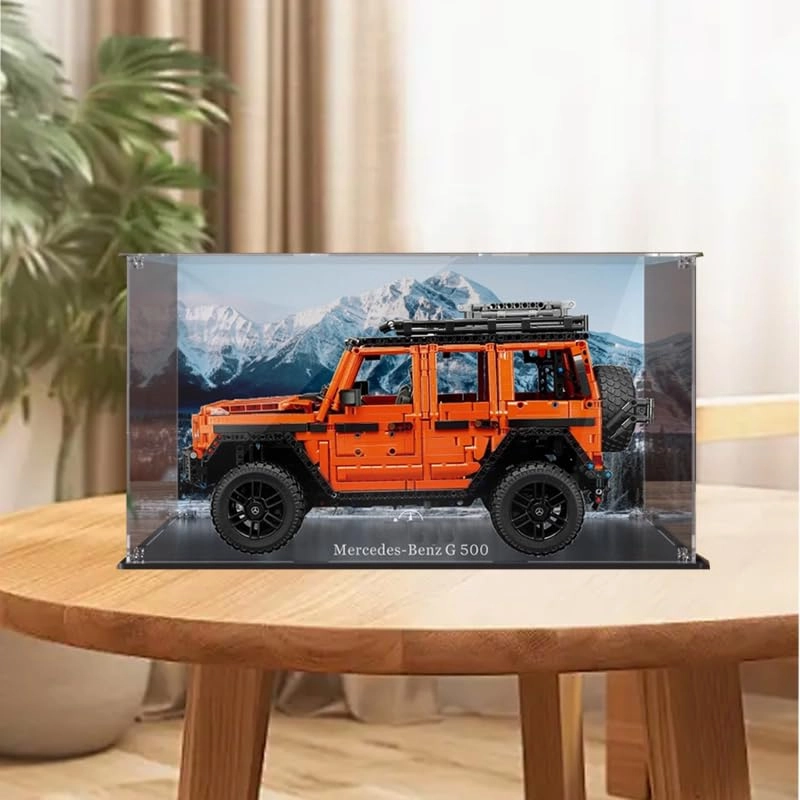 Clear Acrylic Display Case (42177) - Applicable for Mercedes-Benz G 500 55x30x34cm