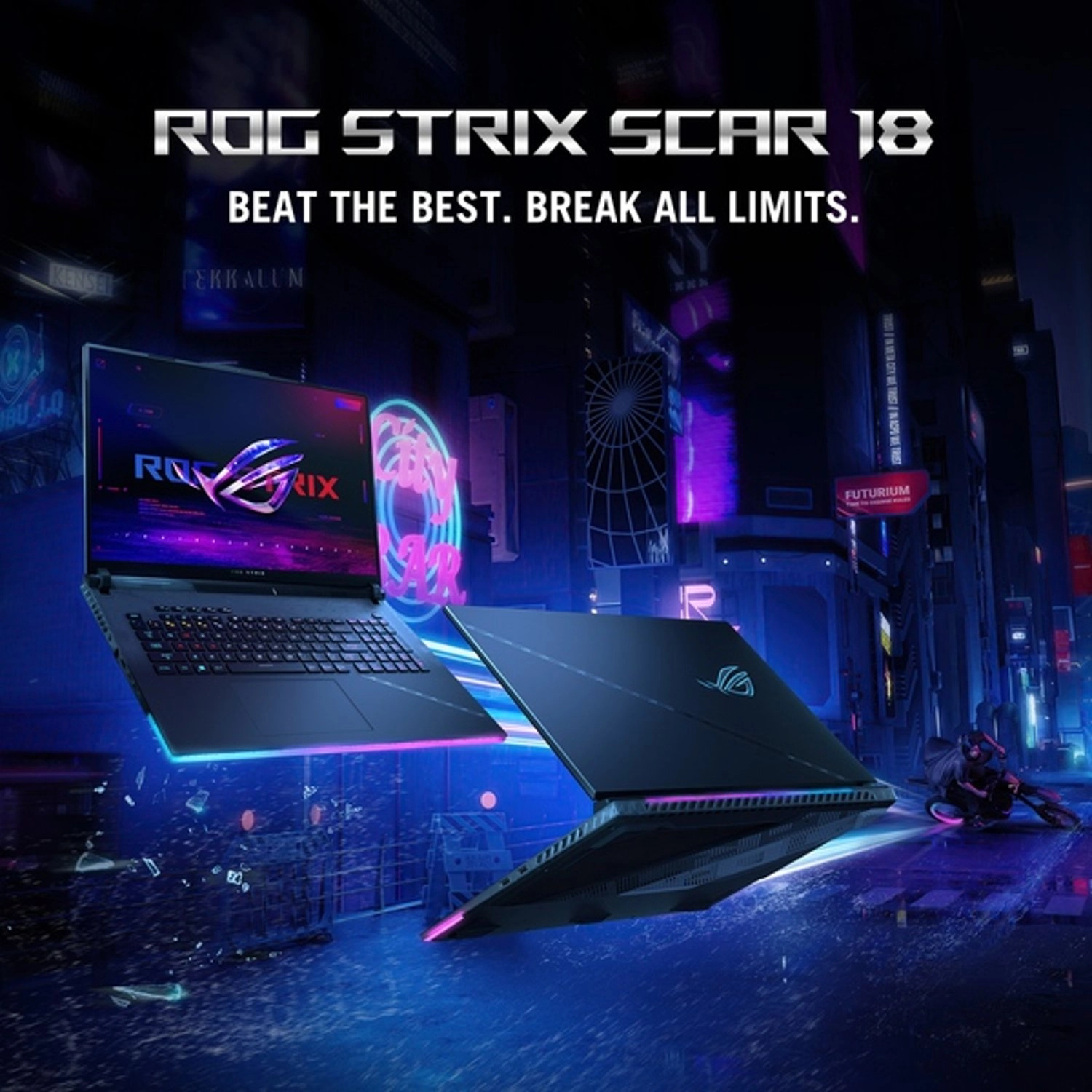 ROG Strix SCAR 18 G834JY - 18'' Core i9-13980HX 64GB DDR5 4TB SSD