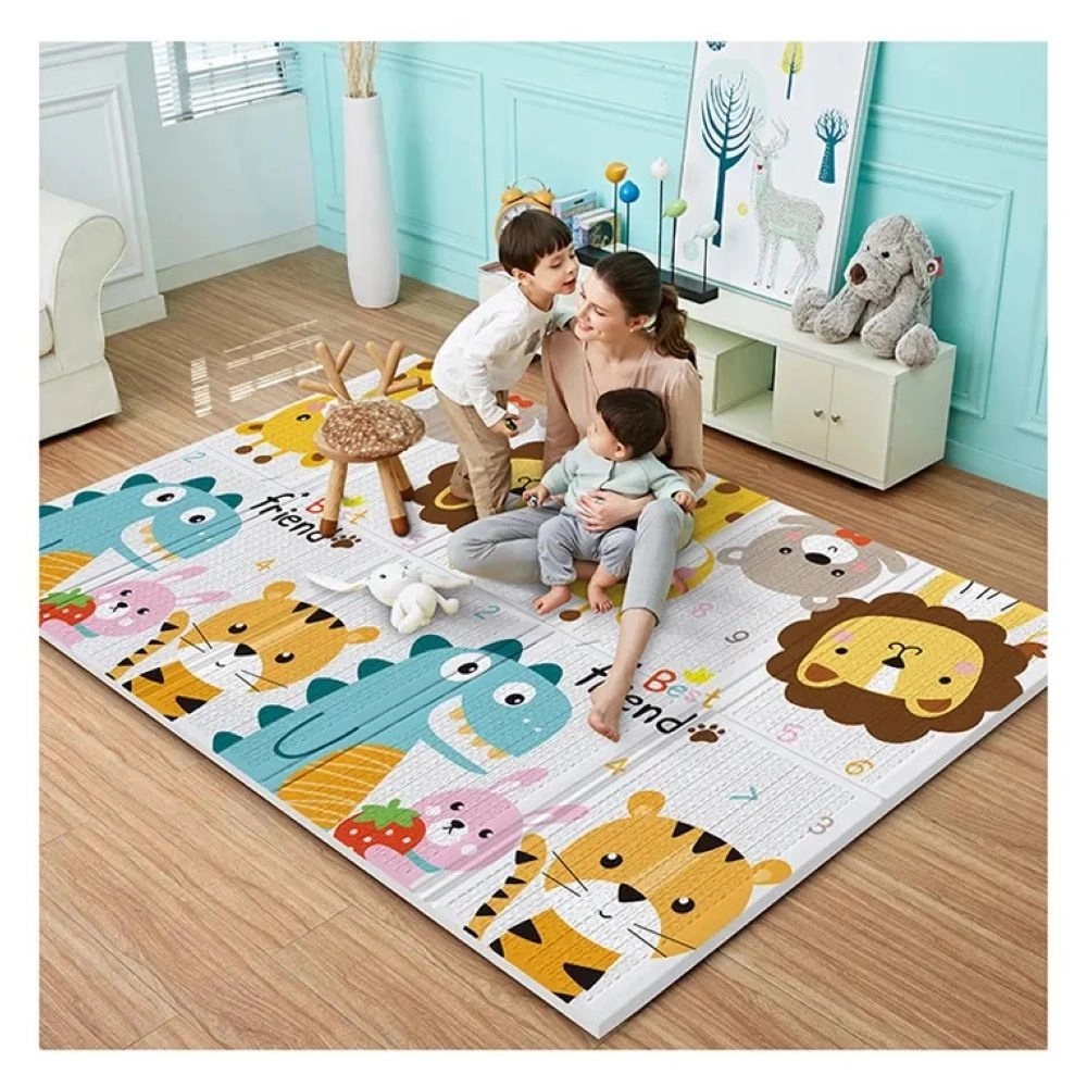Foldable & Reversible Playmat - Best Friend 6 months