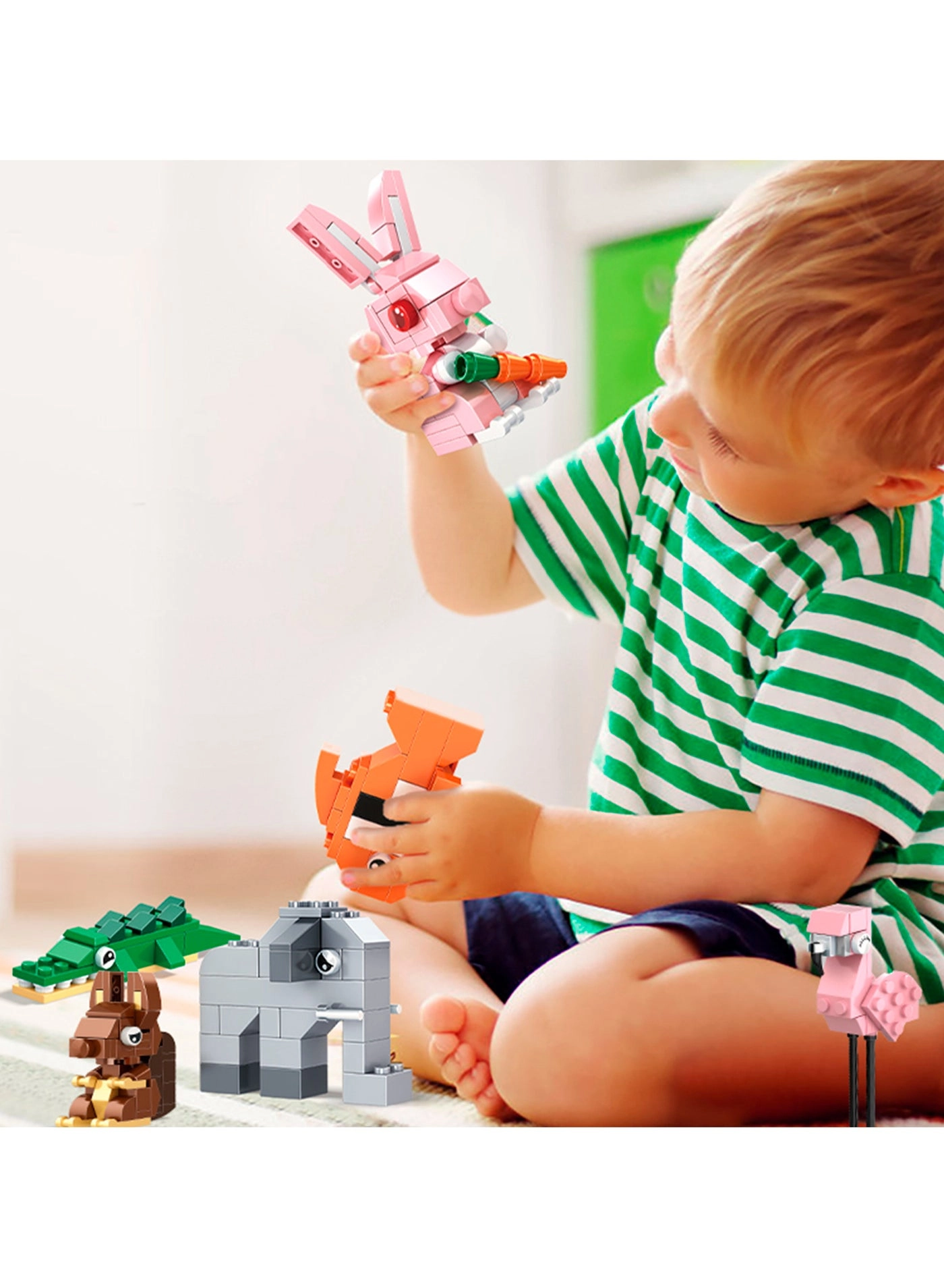 Building Blocks Set - Animals 505pcs