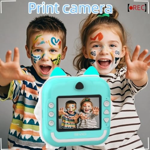 Children's Camera - 24MP Rechargeable Instant Print