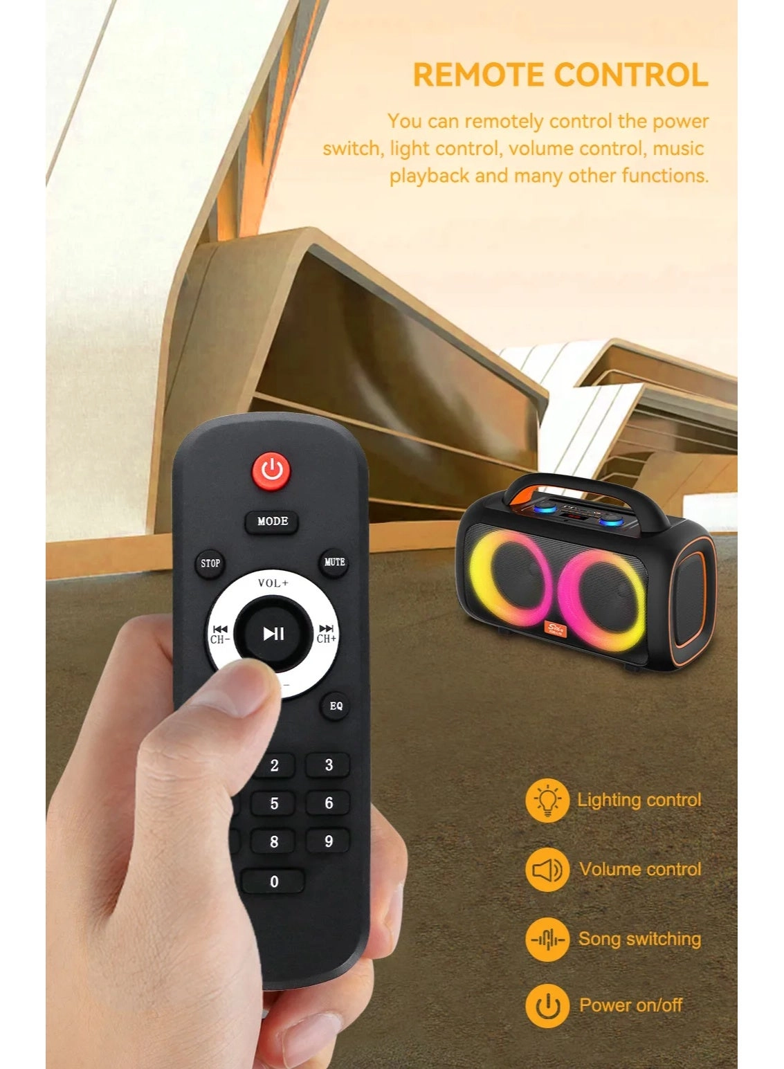 ZQS-L19 - two wireless microphones 40W