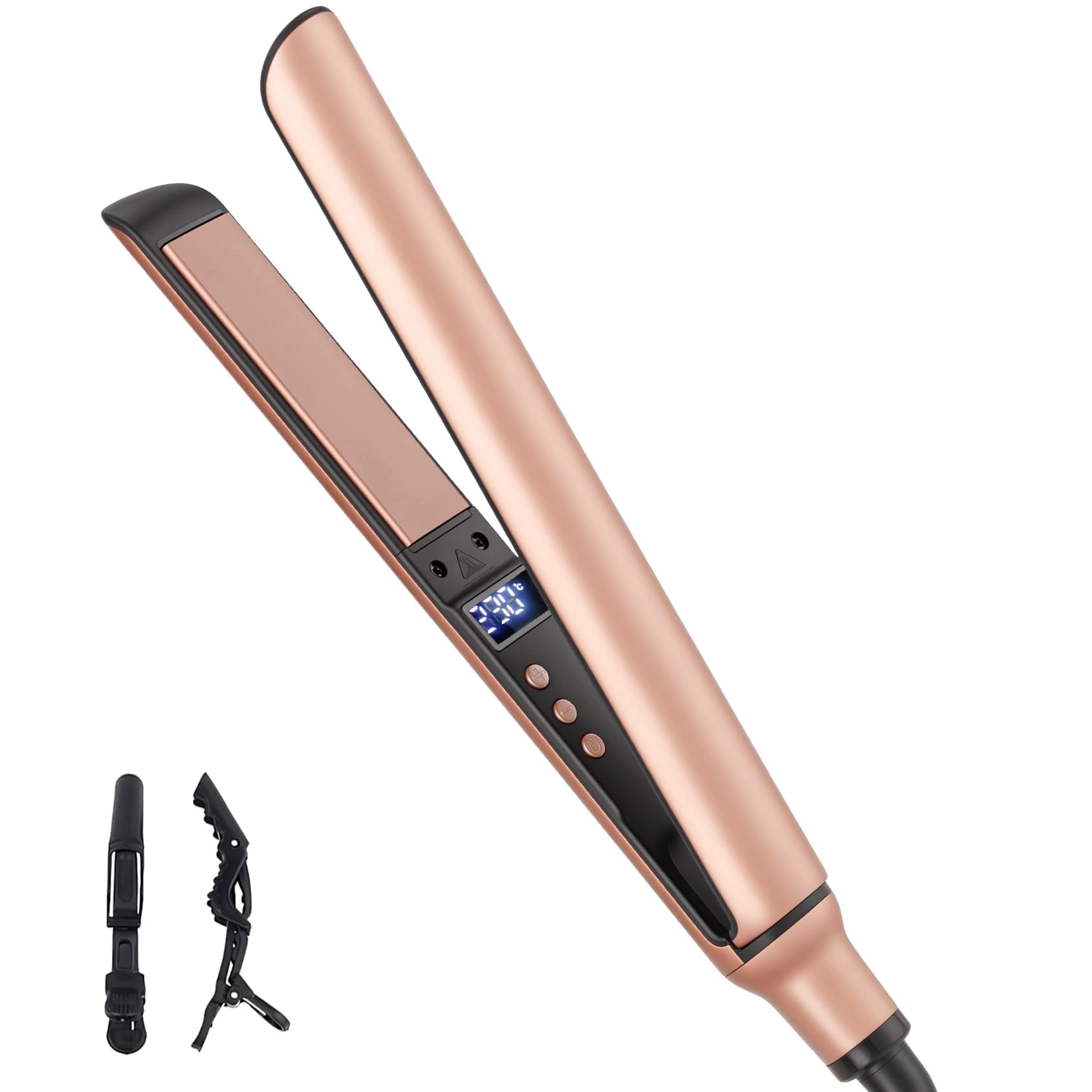 unobey Mini Hair Straightener - 3.5 inches Black 100-240V