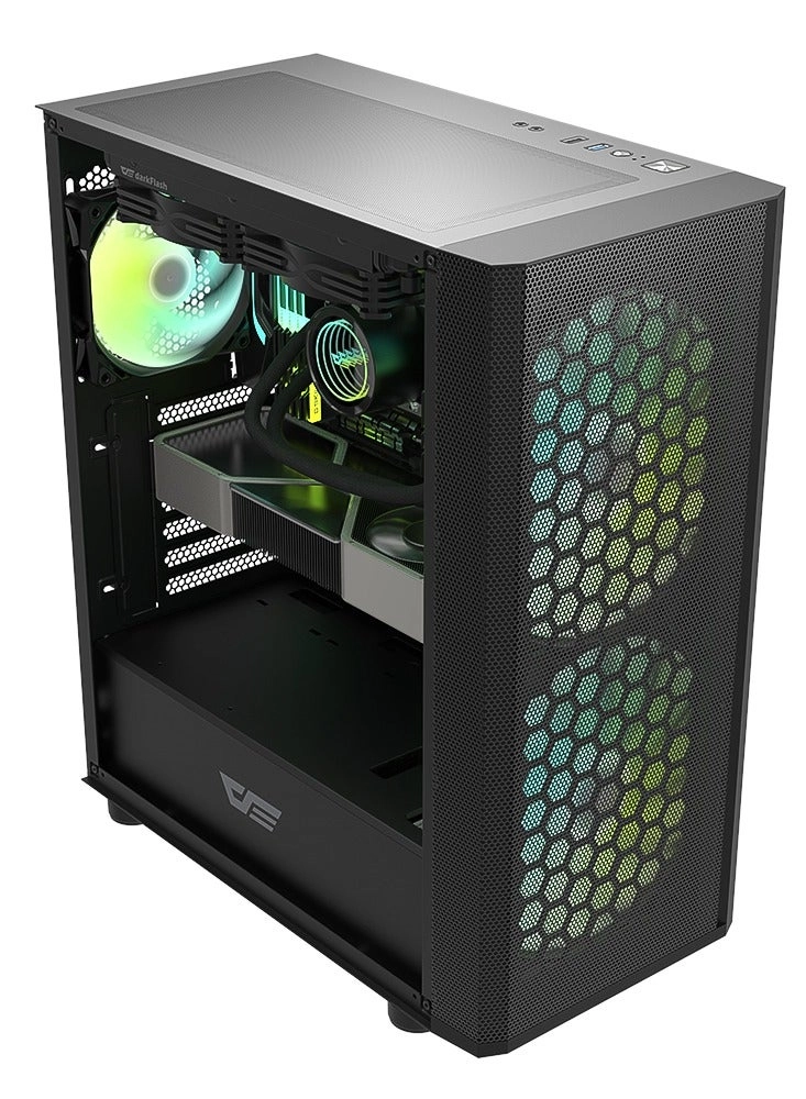 DK360 - Tempered Glass Panel Mid Tower