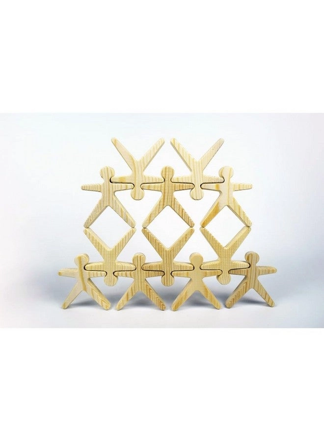 Wooden Stacking Toys - 16 pcs