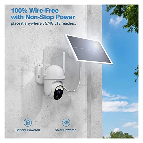 Outdoor Solar Security Camera 2K