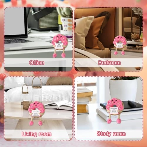 Donut Crochet 10.5x8.5cm Wool