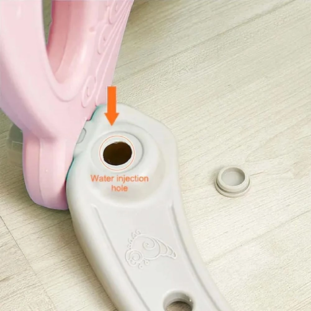 3 In 1 Swing With Slide - Pink 1-6 years