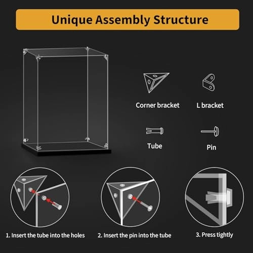 LE*GO Concorde (10318) Display Case - Background-F