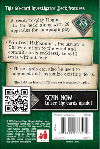 Arkham Horror: The Card Game - Winifred Habbamook Starter Deck