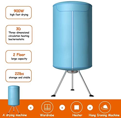 Folding Clothes Dryer - Portable Ventless Hot Drying