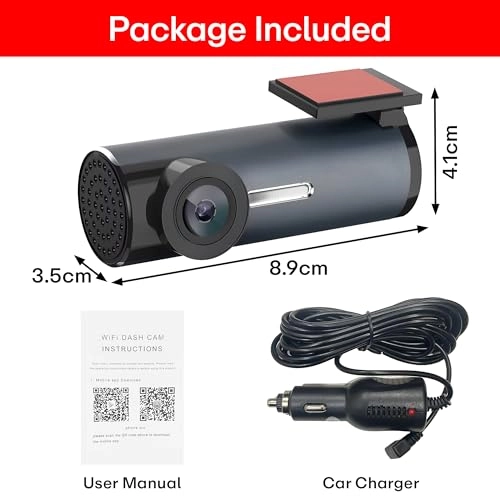 Smart Dashcam Pro X - 1296p 30FPS