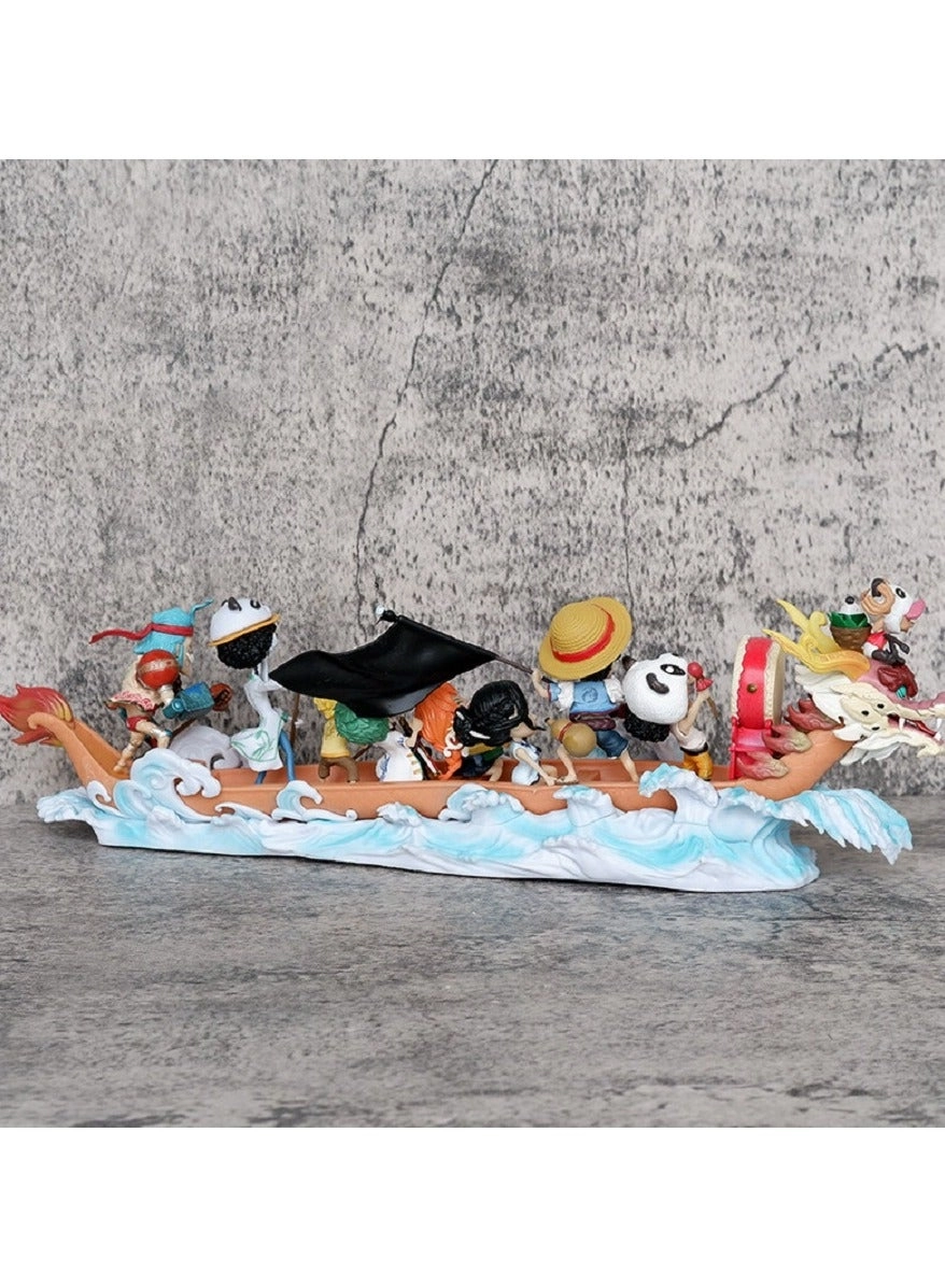 Luffy + Nami + Zoro + Sanji + Brooke + Chopper - One Piece (QQ0046)