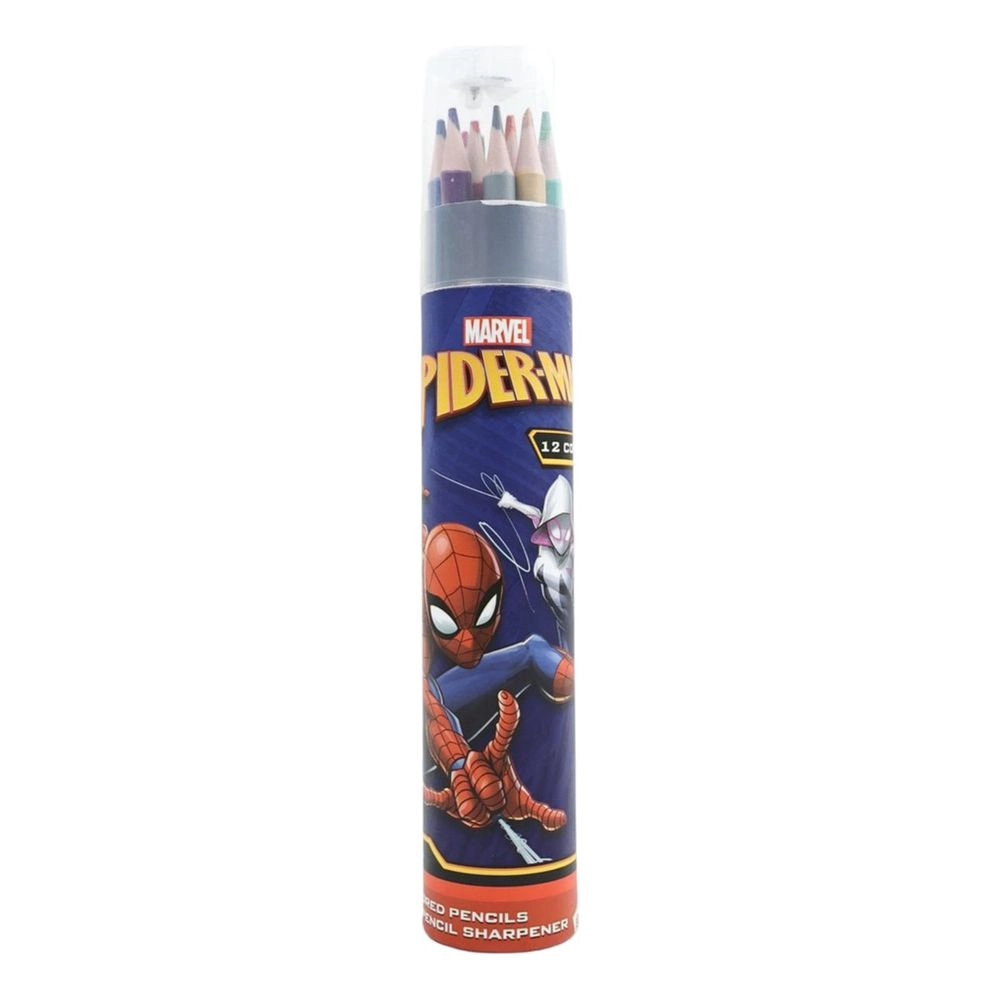 SKOODLES Spider-Man Colored Pencils - 12