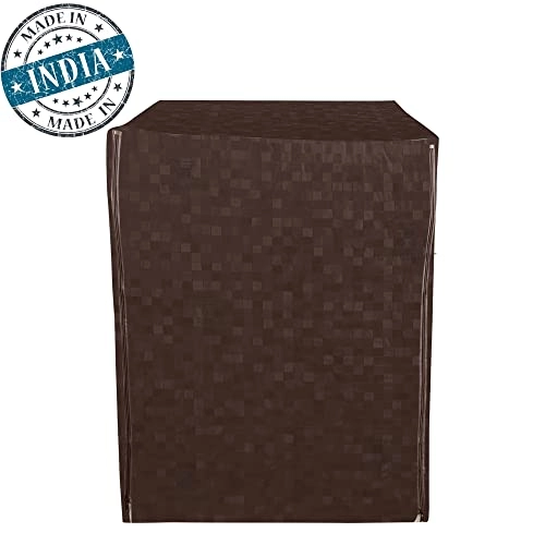 PVC Waterproof Front Load Washing Machine Cover - 5KG to 7.5KG Blue