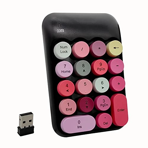 X910 - Wireless Numeric Keypad Black Red