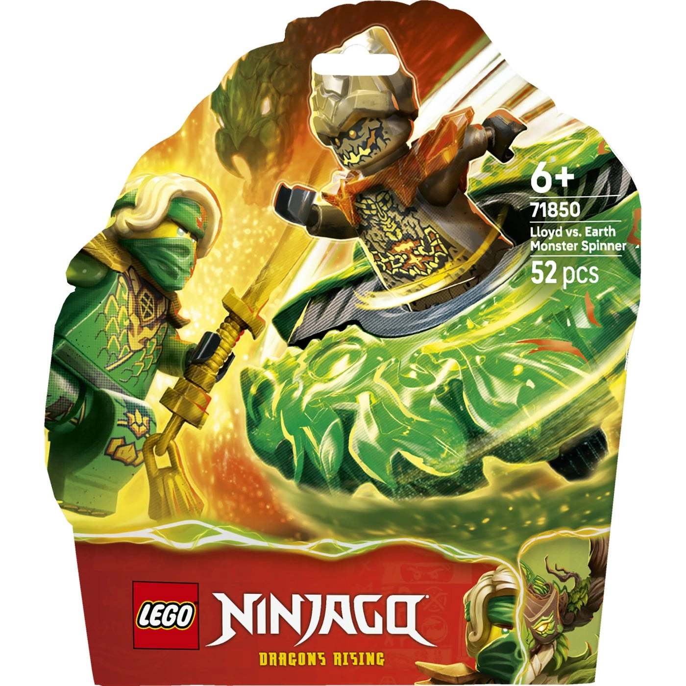 NINJAGO Lloyd vs. Earth Monster Spinner (71850)